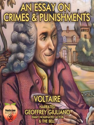 cover image of An Essay On Crime & Punishments